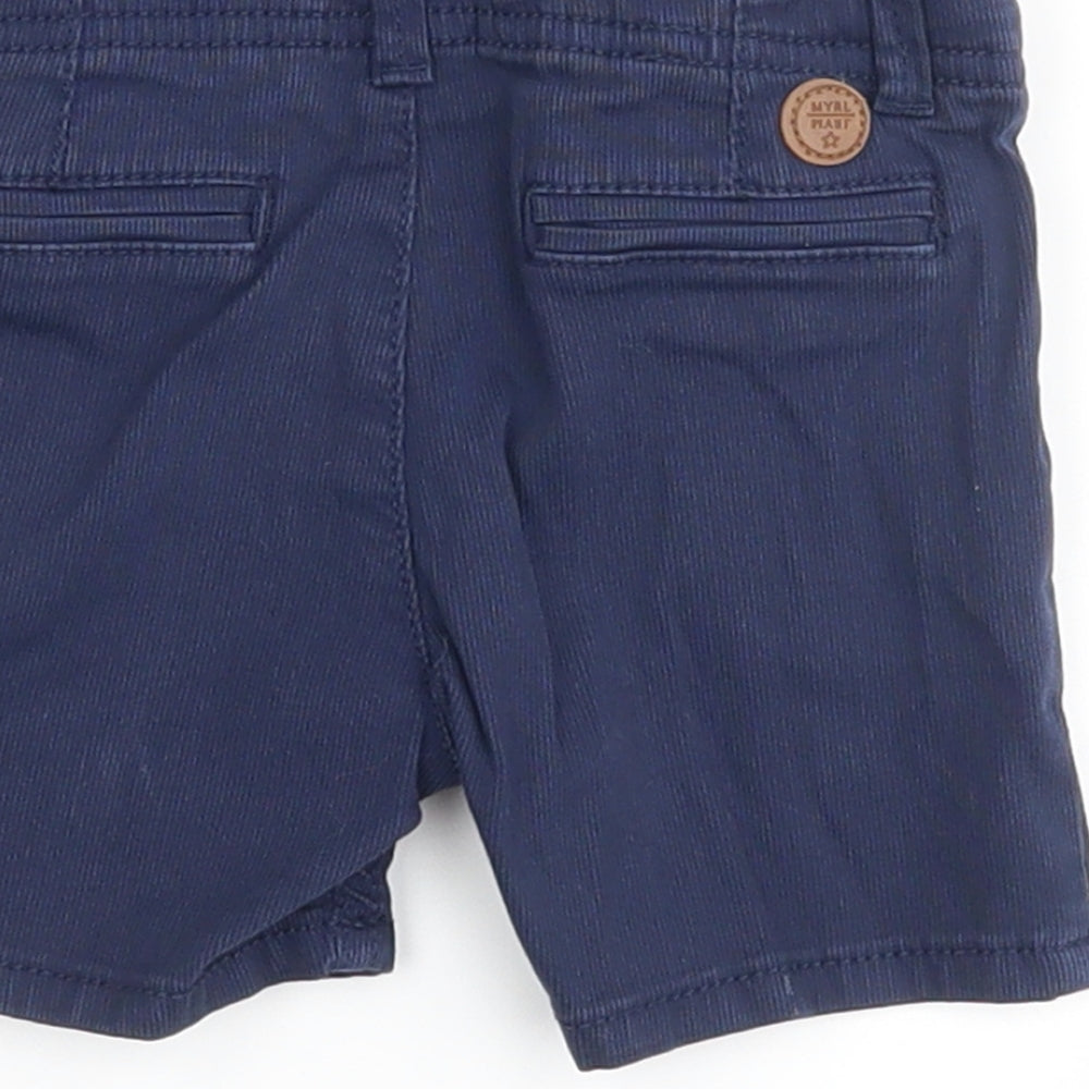 Mayoral Boys Blue   Cropped Trousers Size 36 Months