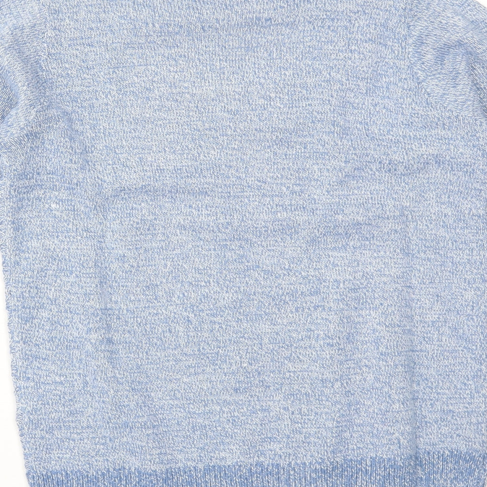 ISLE Womens Blue   Pullover Jumper Size S