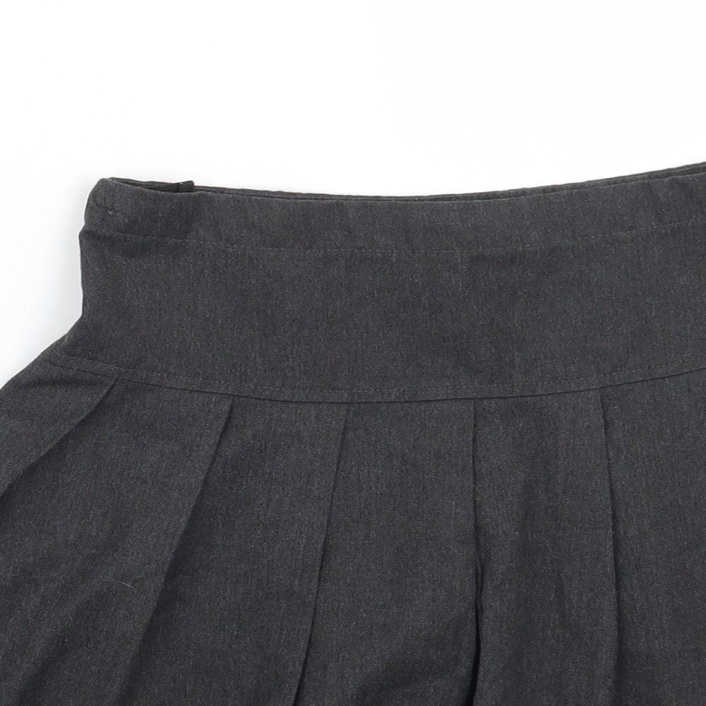 NEXT Girls Grey   A-Line Skirt Size 8 Years