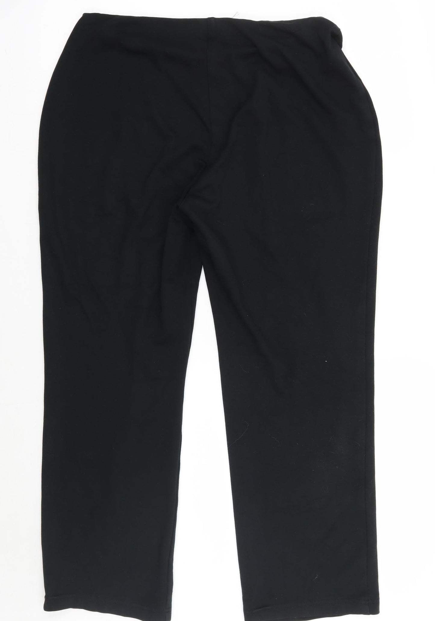 Marks and Spencer Womens Black   Trousers  Size 14 L26 in