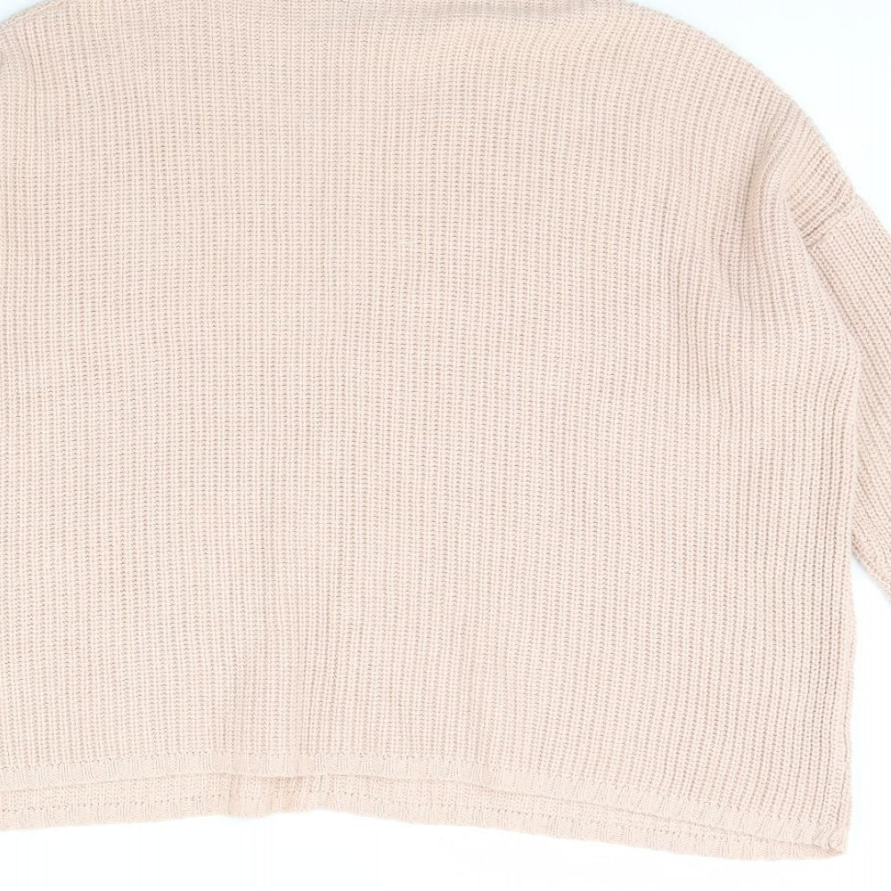 Wallis Womens Pink   Pullover Jumper Size 10