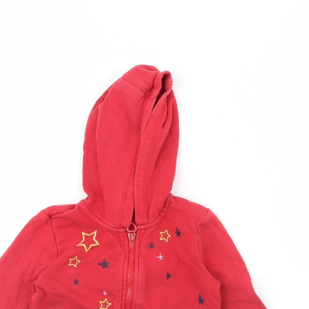 George Girls Red   Jacket  Size 3 Years