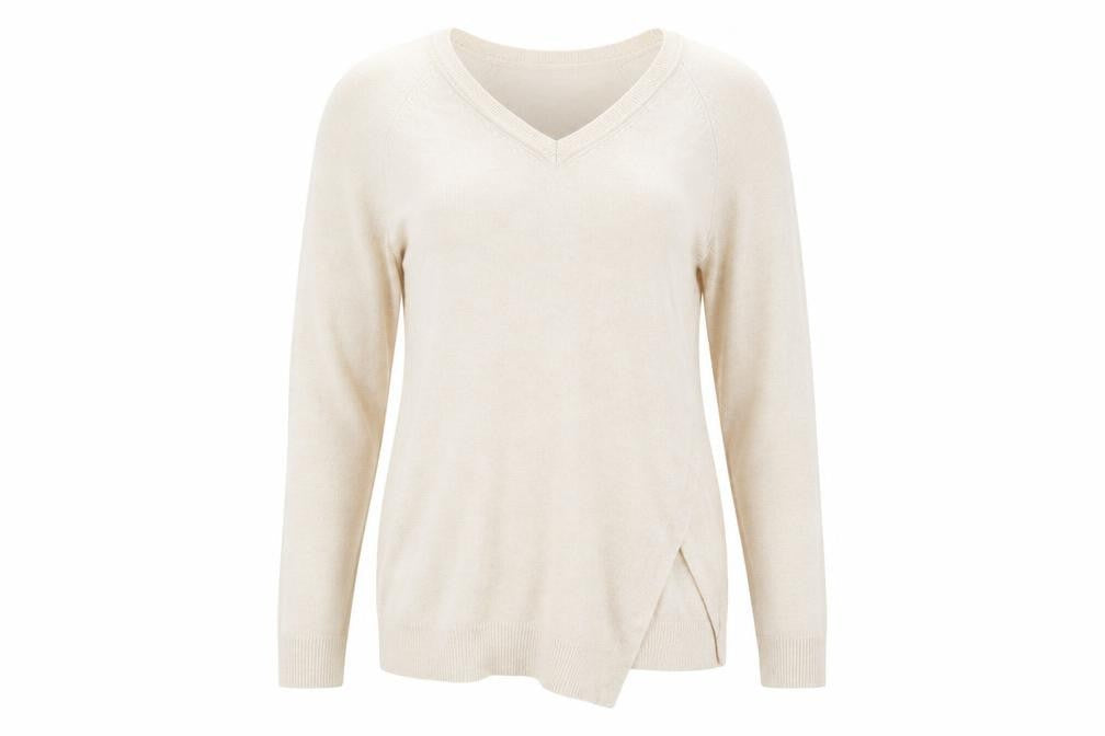 M&S Womens Beige   Pullover Jumper Size 14