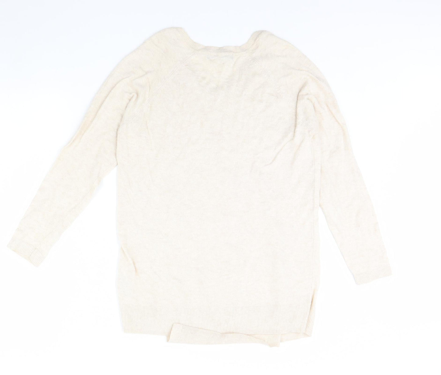 M&S Womens Beige   Pullover Jumper Size 14