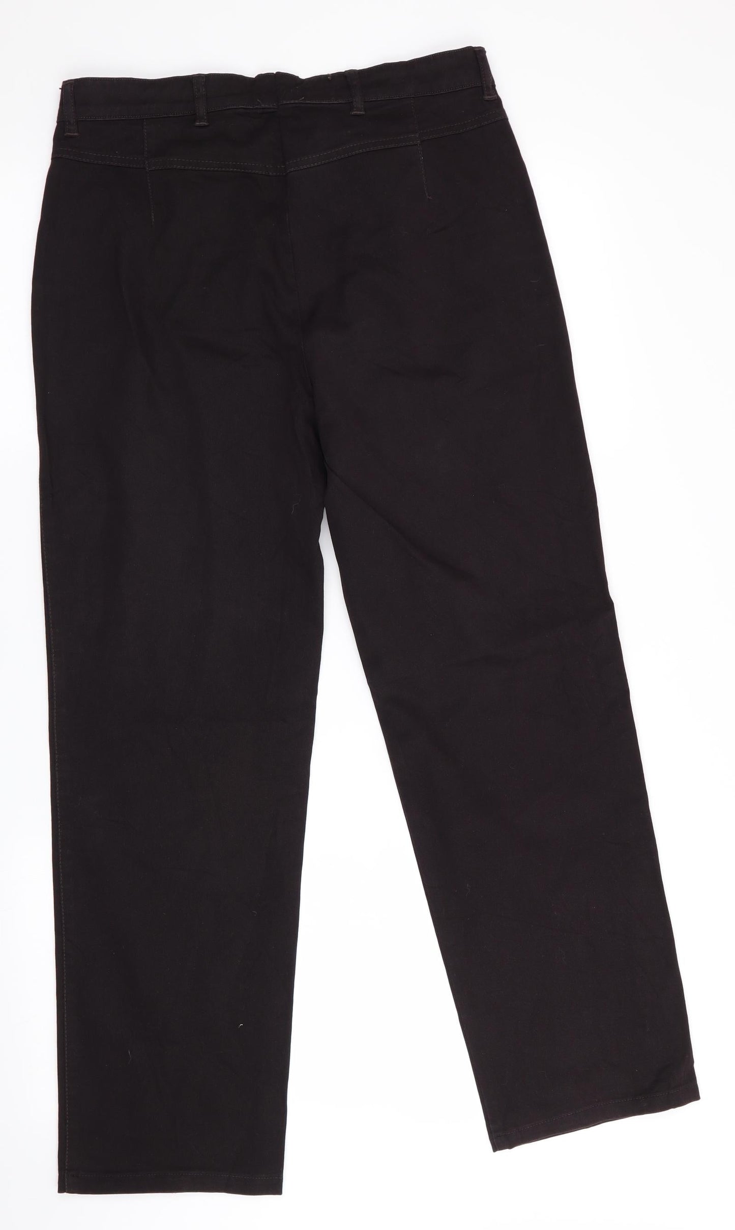ZERRES Womens Brown   Trousers  Size 10 L27 in