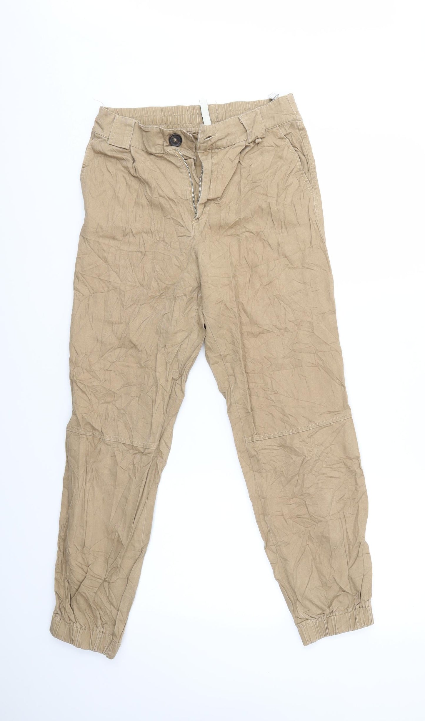 Astradivarius Womens Brown   Chino Trousers Size S L26 in