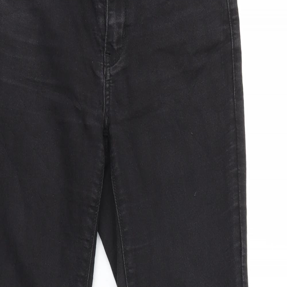 H&M Womens Black   Skinny Jeans Size 10 L28 in