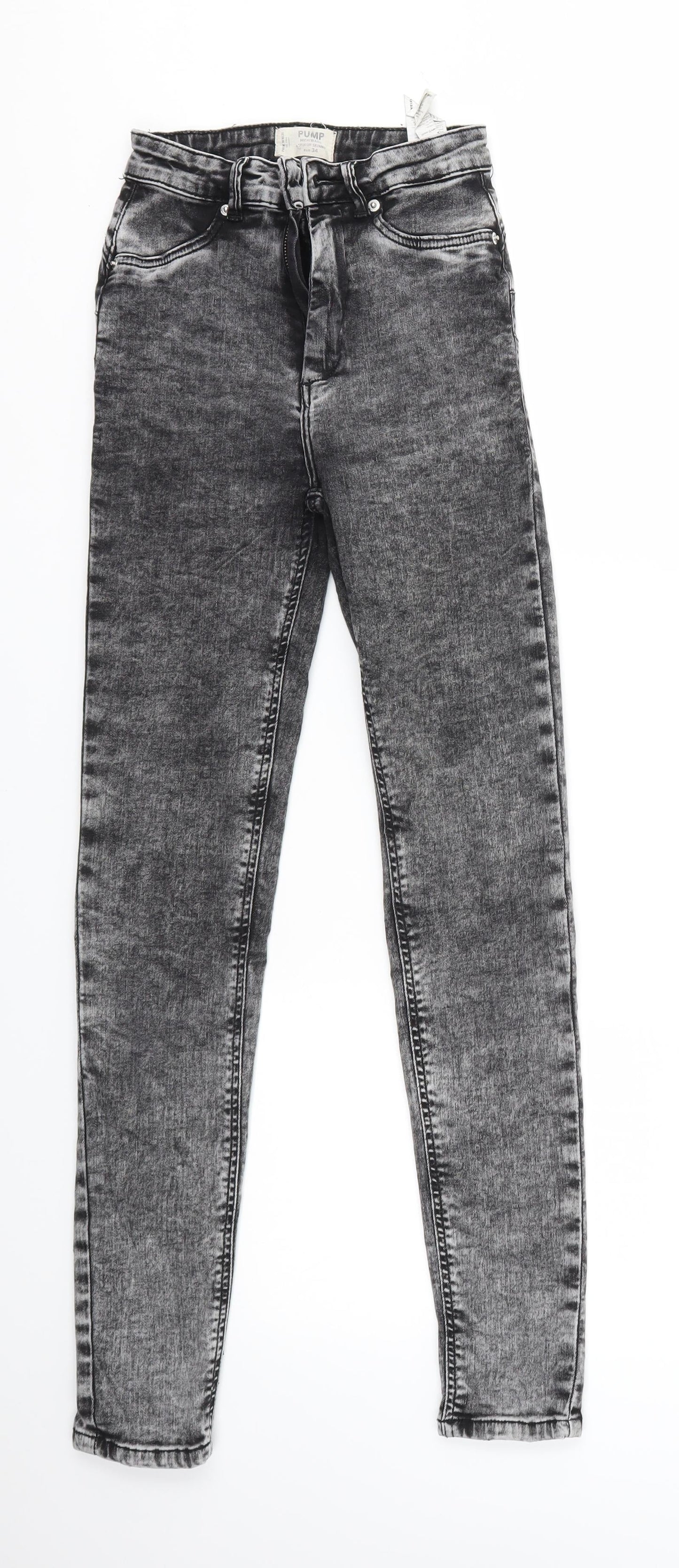 TALLY WEiJL Womens Grey   Jegging Jeans Size 6 L27 in