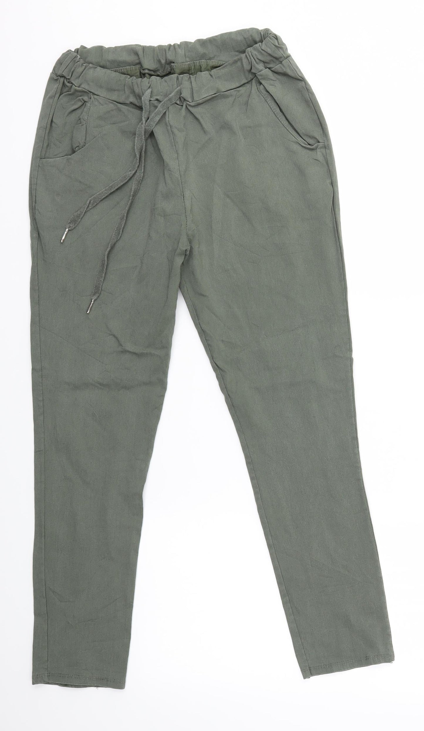 Preworn Womens Green   Trousers  Size 28 in L26 in