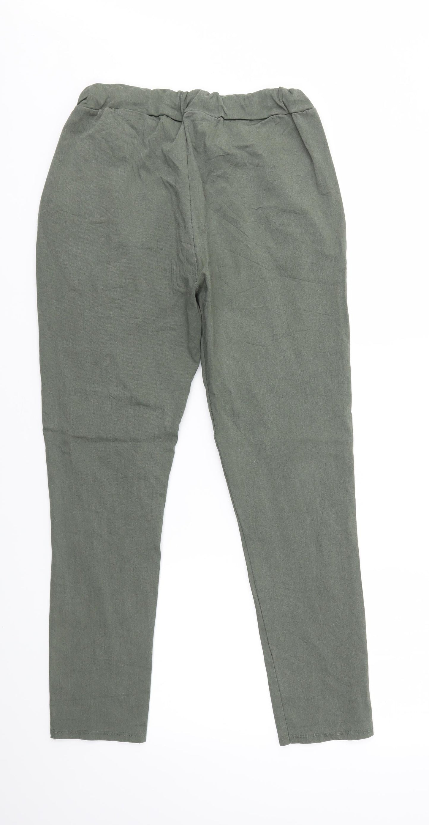 Preworn Womens Green   Trousers  Size 28 in L26 in