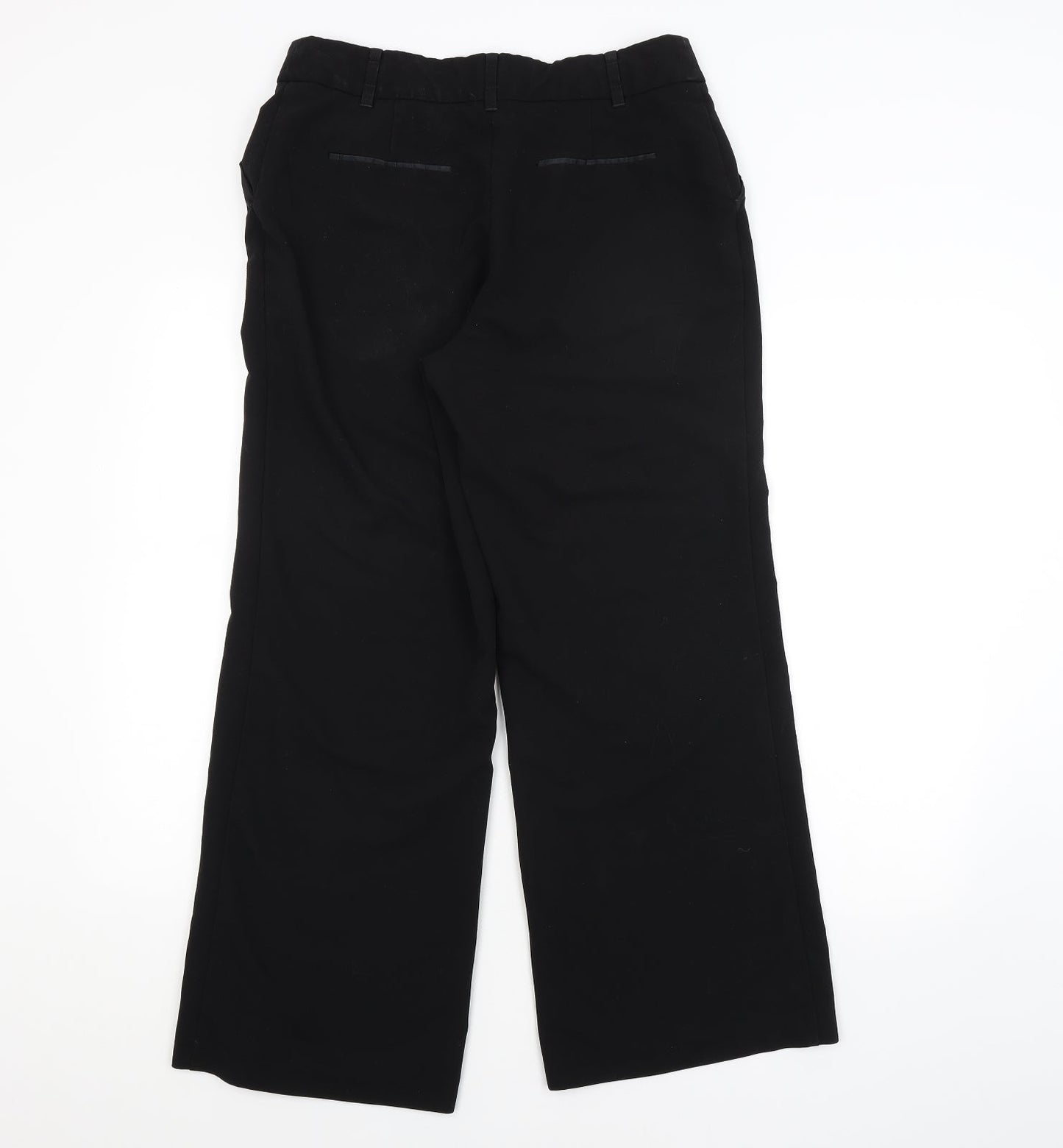 NEXT Womens Black   Trousers  Size 12 L27 in