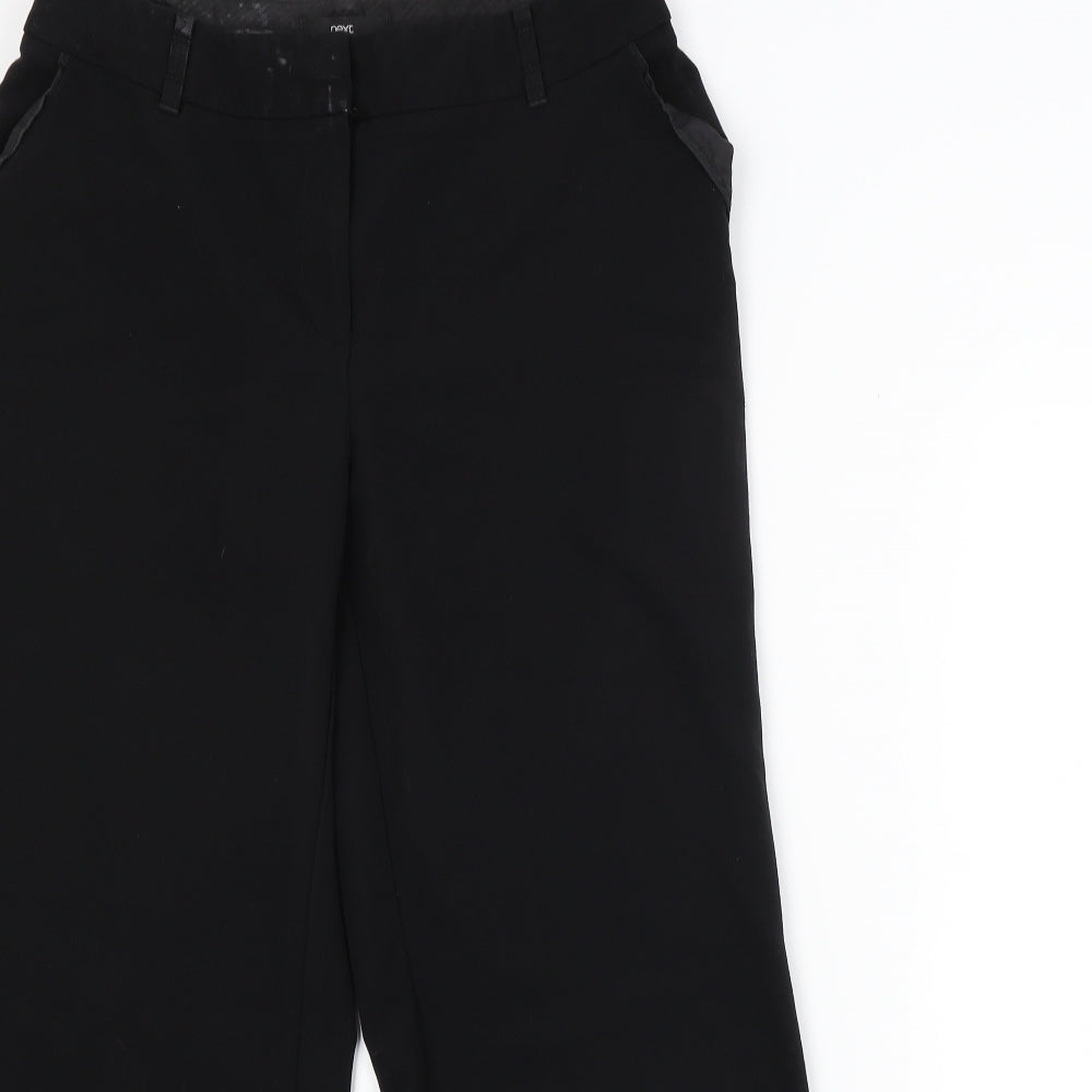 NEXT Womens Black   Trousers  Size 12 L27 in