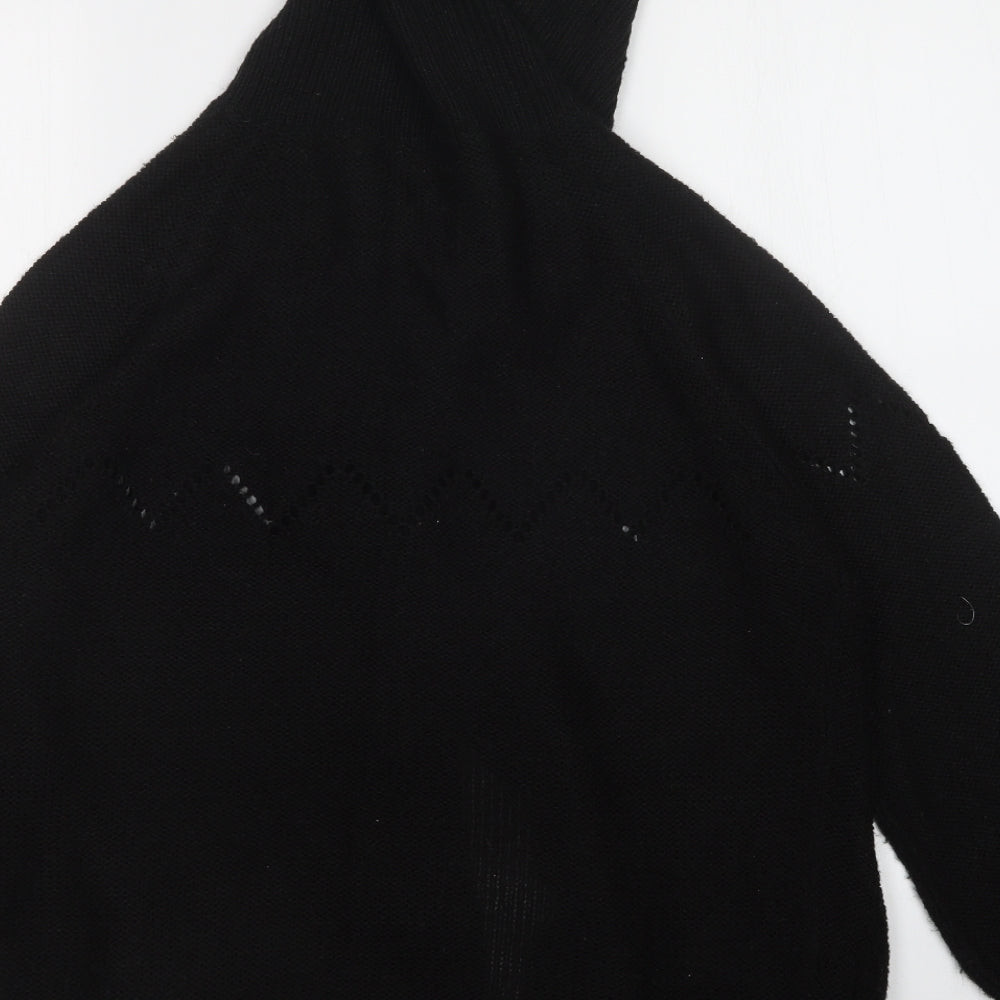 VICTORIA JAYN Womens Black   Cardigan Jumper Size L