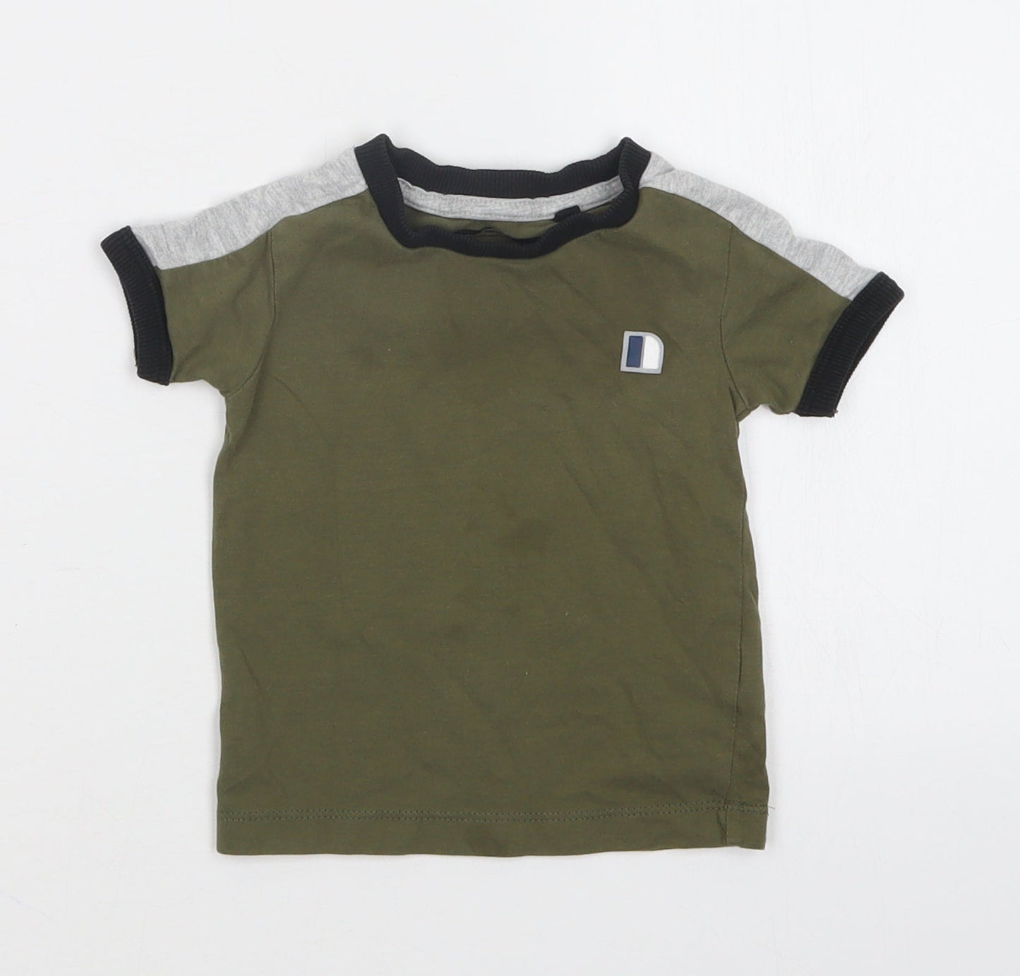 NEXT Boys Green   Basic T-Shirt Size 3-6 Months