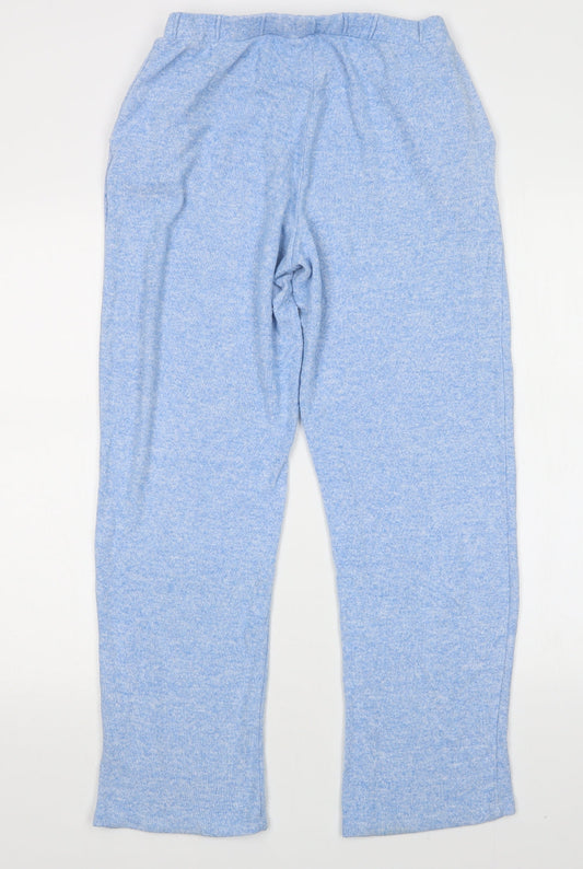 JEFF&CO Womens Blue   Sweatpants Trousers Size 12 L28 in