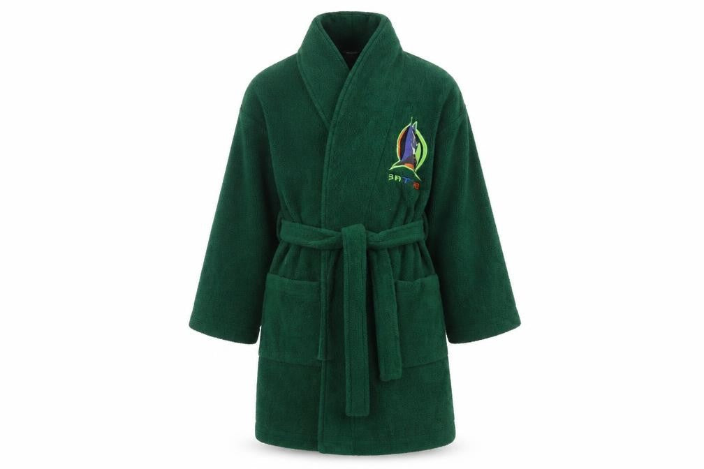 Marks and Spencer Girls Green Solid  Cami Robe Size 7-8 Years