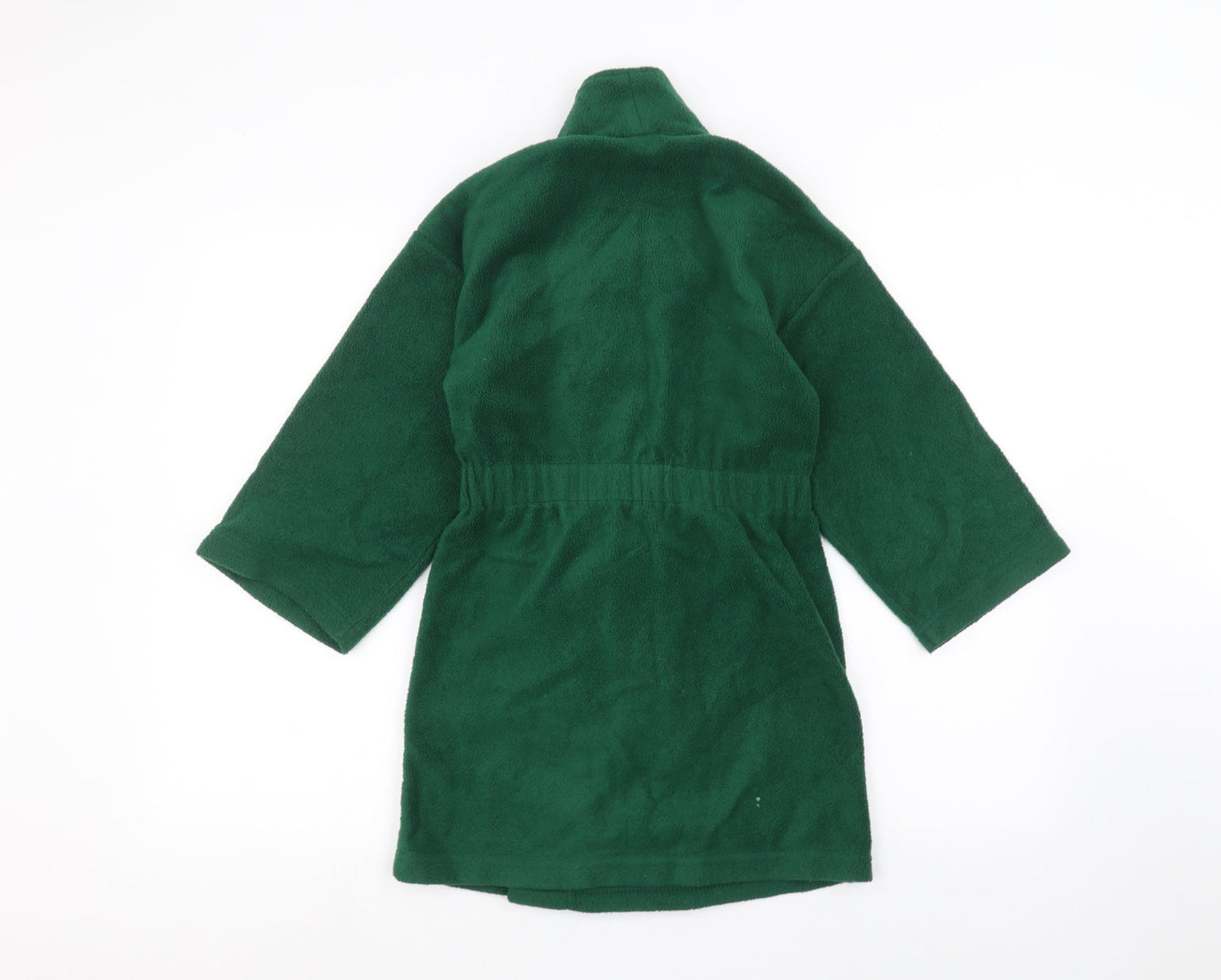 Marks and Spencer Girls Green Solid  Cami Robe Size 7-8 Years