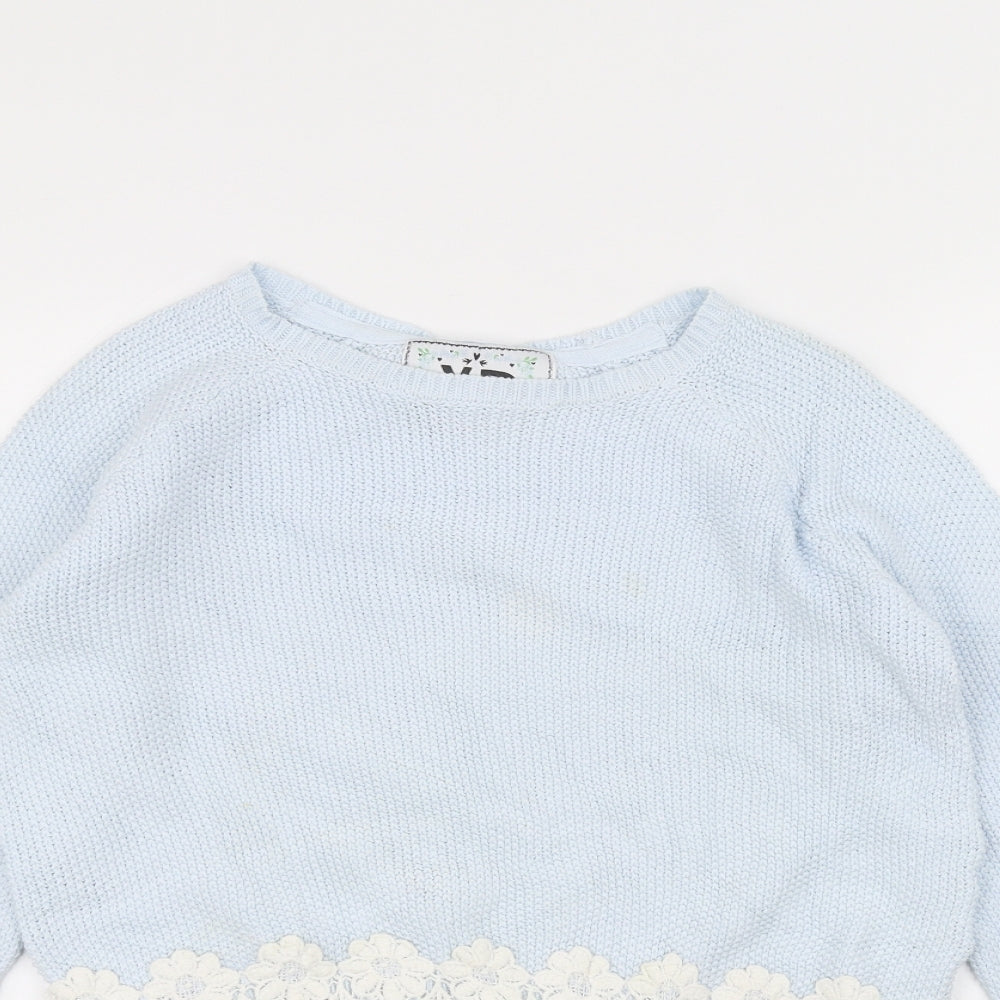 Young Dimension Girls Blue   Pullover Jumper Size 12-13 Years