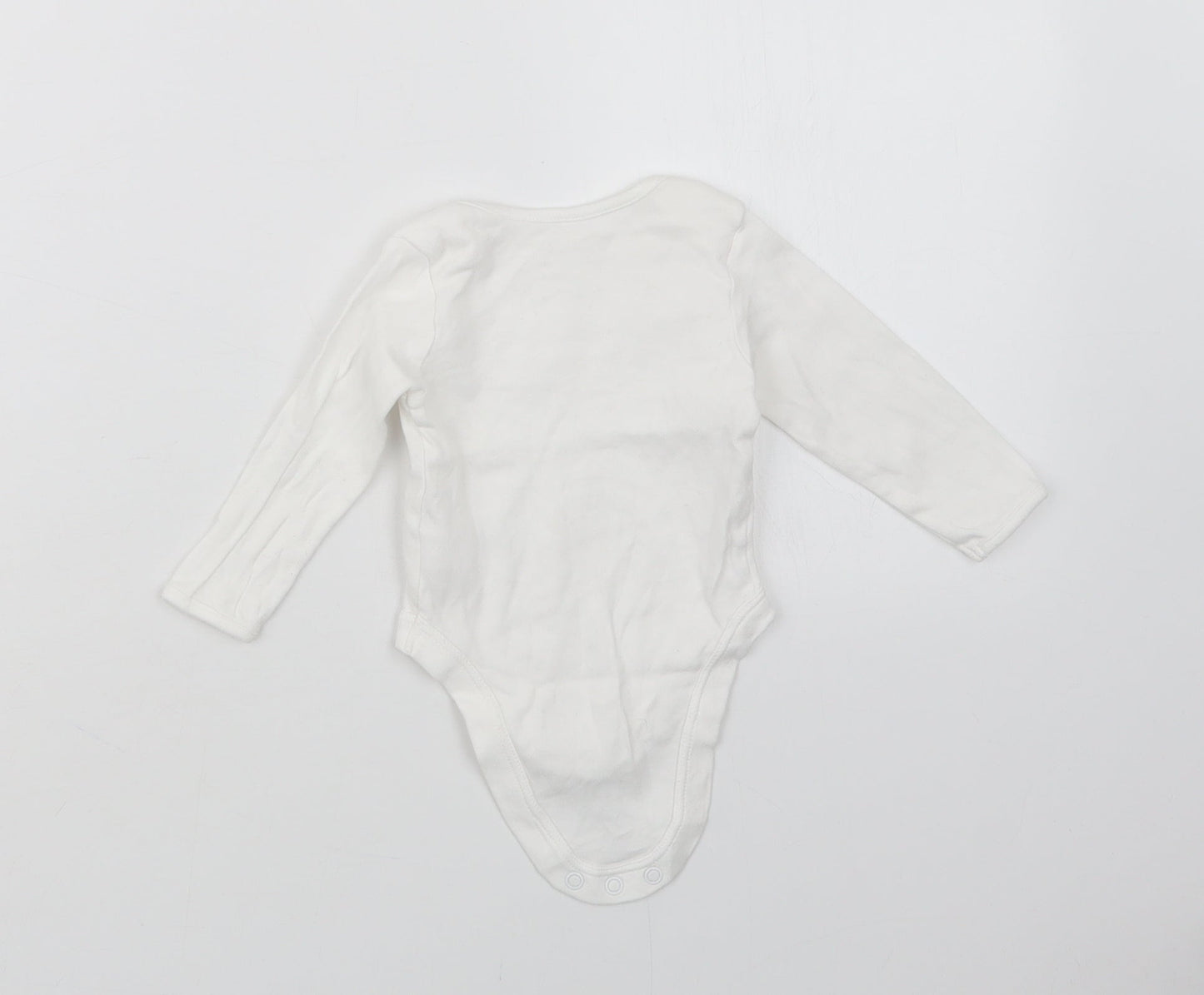 George Baby White   Babygrow One-Piece Size 3-6 Months