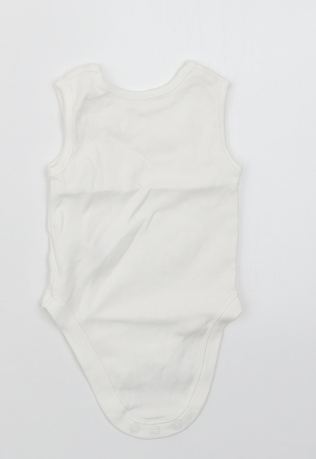 George Baby White   Babygrow One-Piece Size 3-6 Months