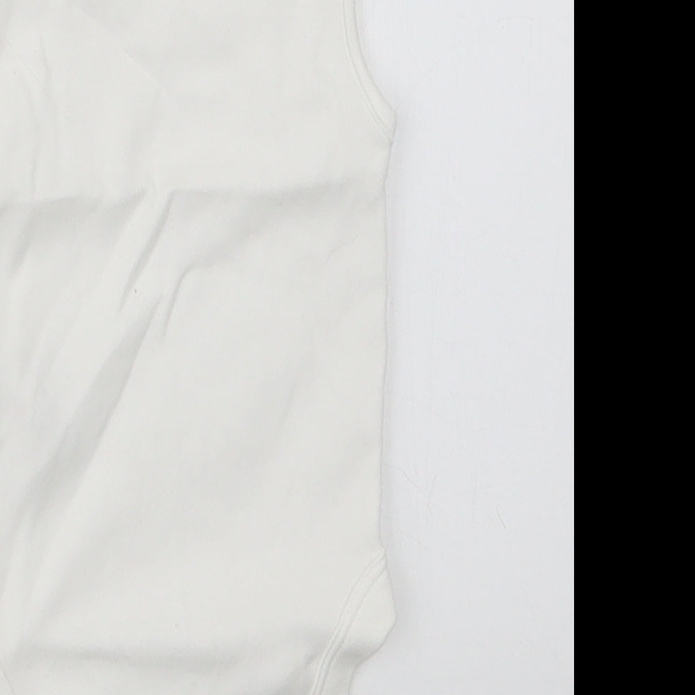 George Baby White   Babygrow One-Piece Size 3-6 Months
