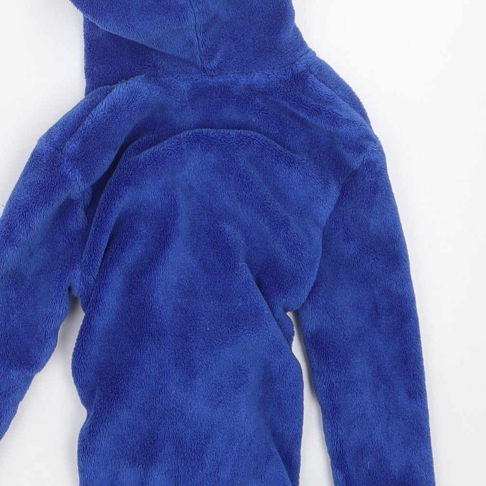 Earlydays Boys Blue Geometric  Babydoll Robe Size 12-18 Months