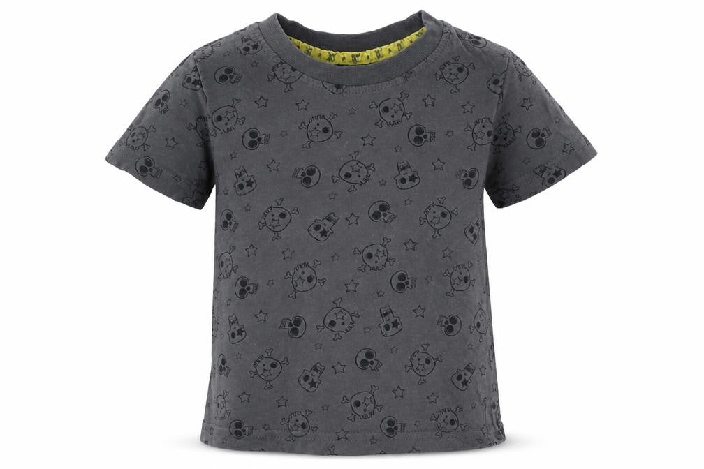 George Boys Grey Geometric  Basic T-Shirt Size 12-18 Months