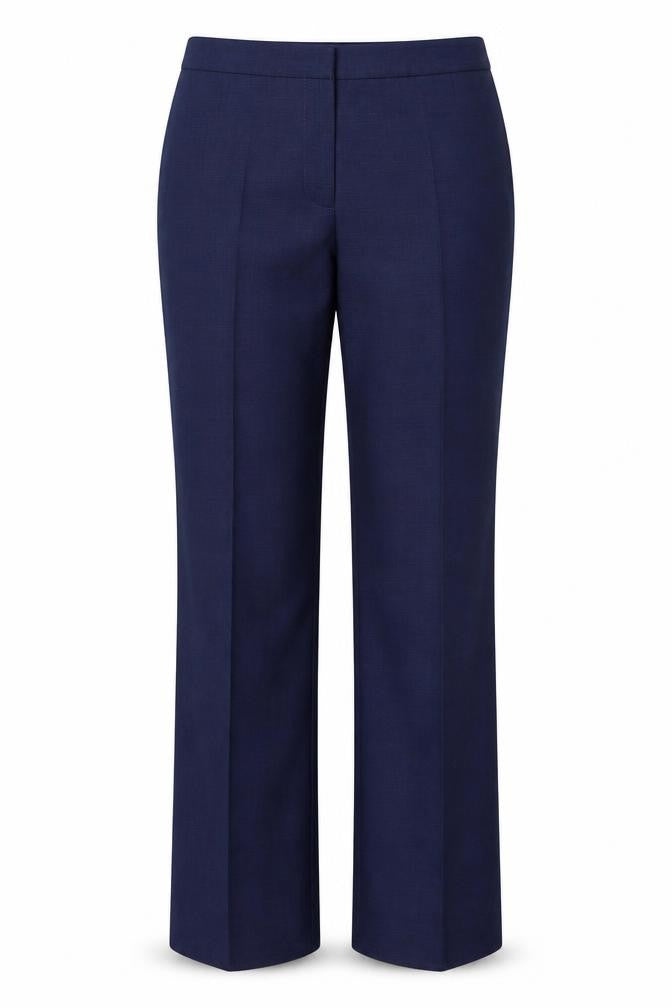 Le Suit Womens Blue   Trousers  Size 8 L29 in