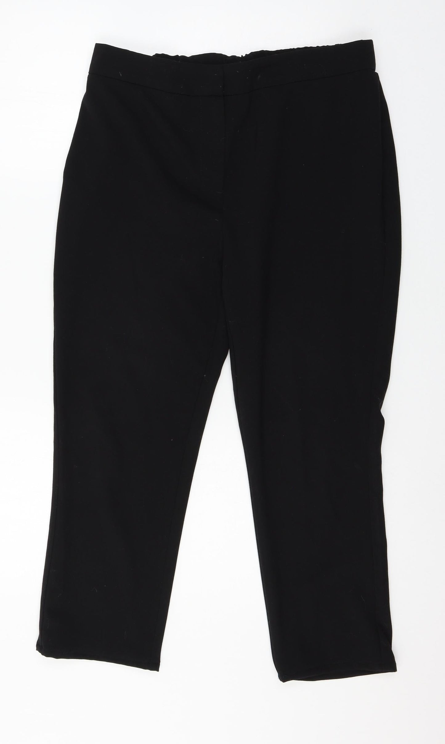 Together Womens Black   Trousers  Size 14 L23 in
