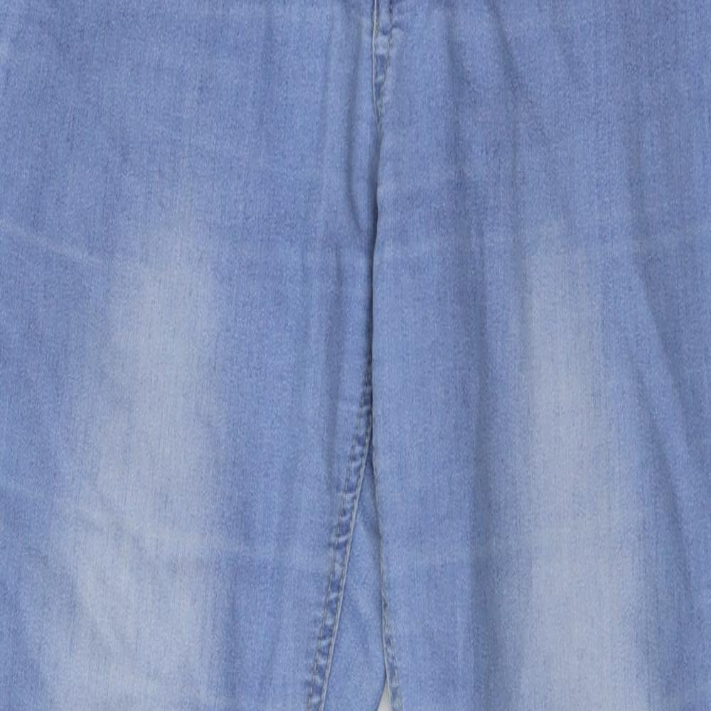 Denim & Co. Womens Blue  Denim Skinny Jeans Size 12 L30 in