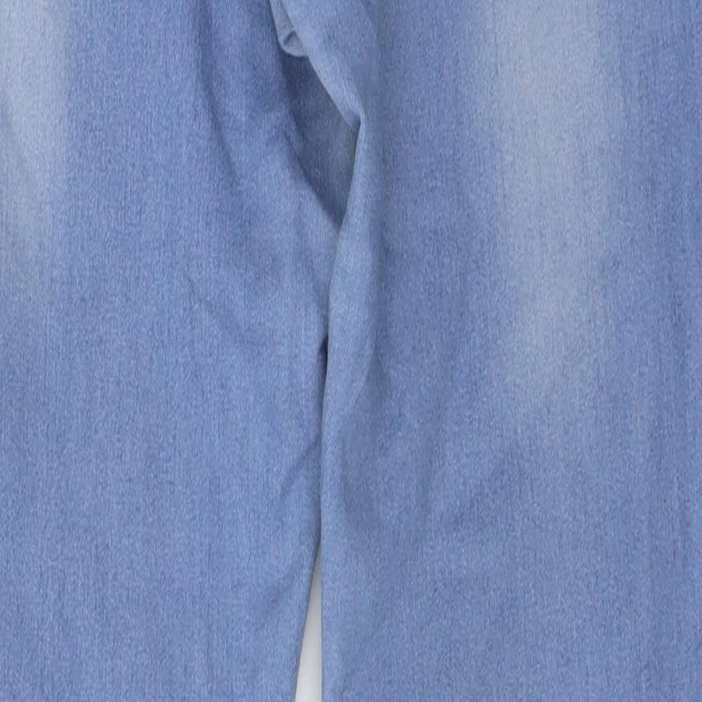 Denim & Co. Womens Blue  Denim Skinny Jeans Size 12 L30 in