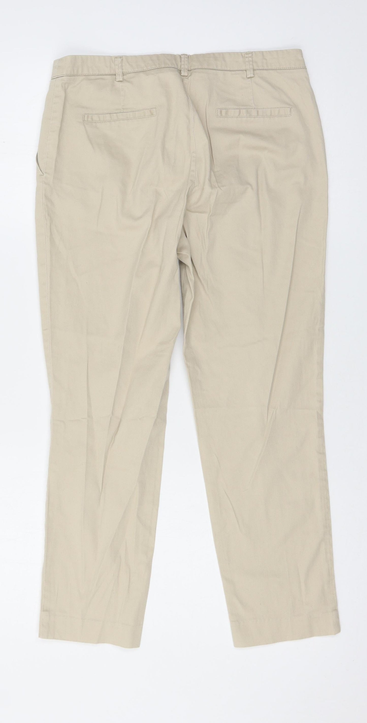 Kiabi Womens Beige   Trousers  Size 10 L25 in