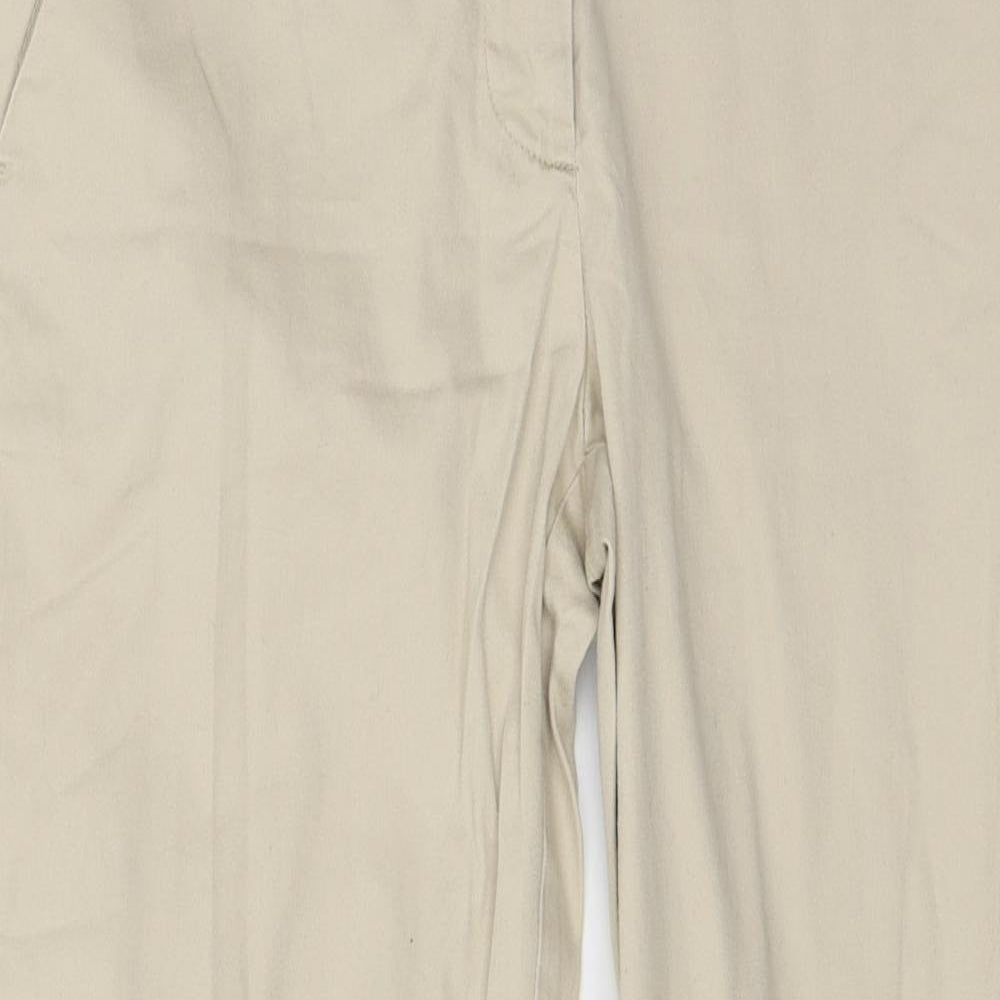 Kiabi Womens Beige   Trousers  Size 10 L25 in
