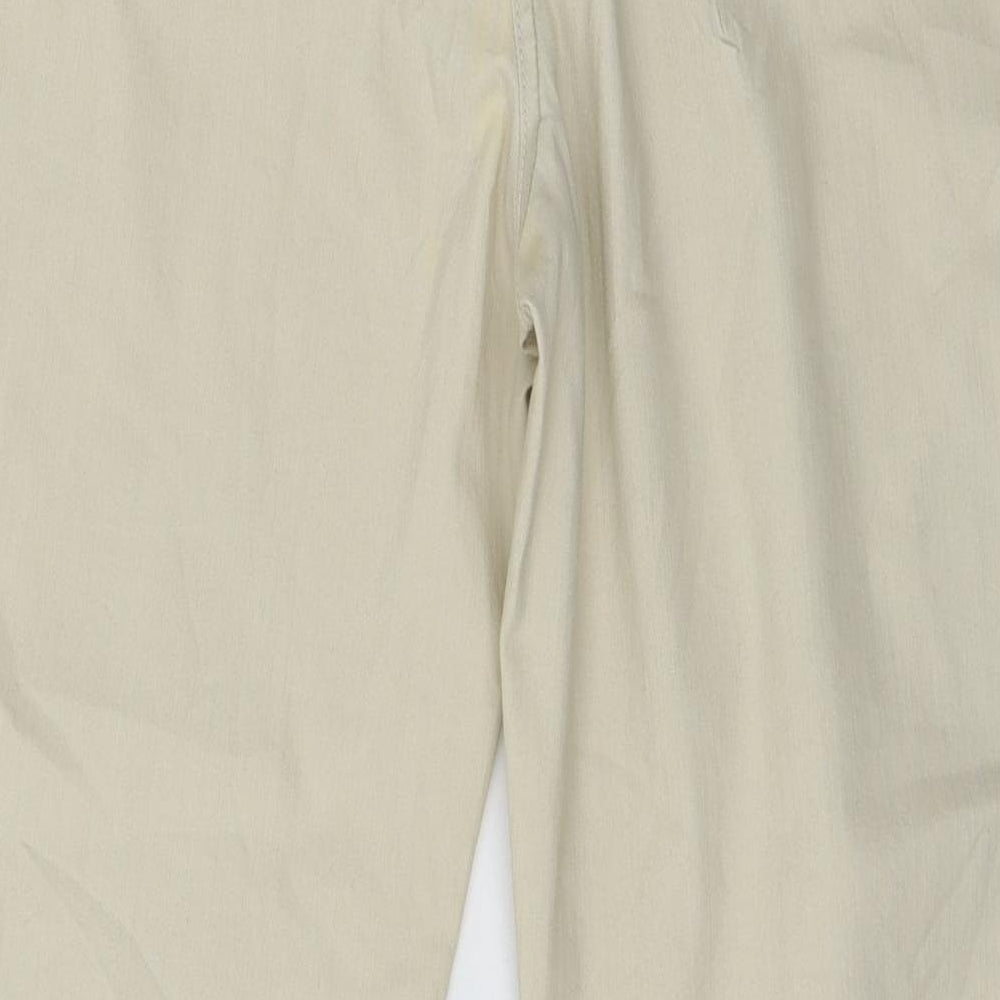 Fairfield Womens Beige  Denim Trousers  Size 12 L29 in