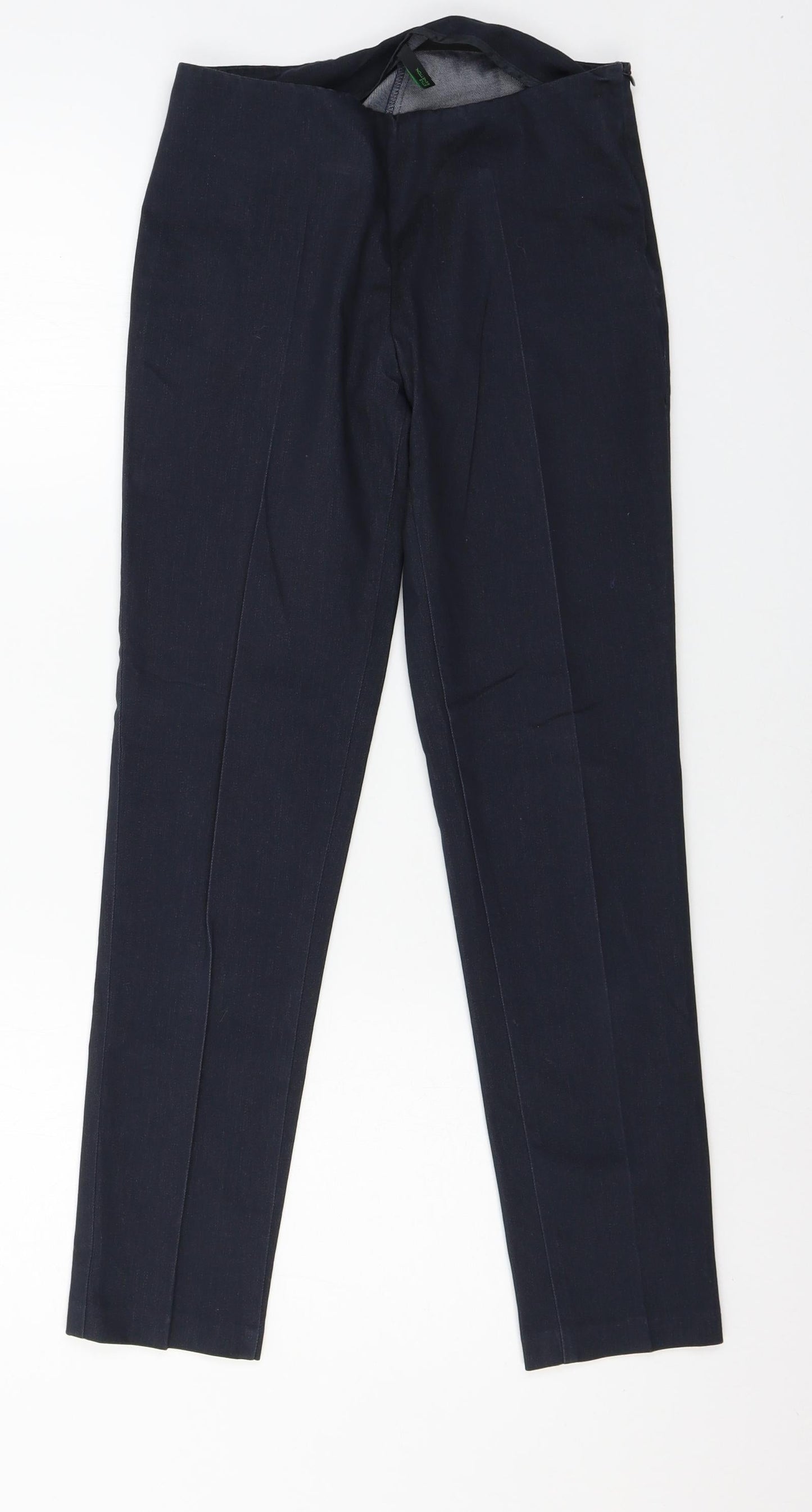 Stile Benetton Womens Blue   Trousers  Size 28 in L27 in