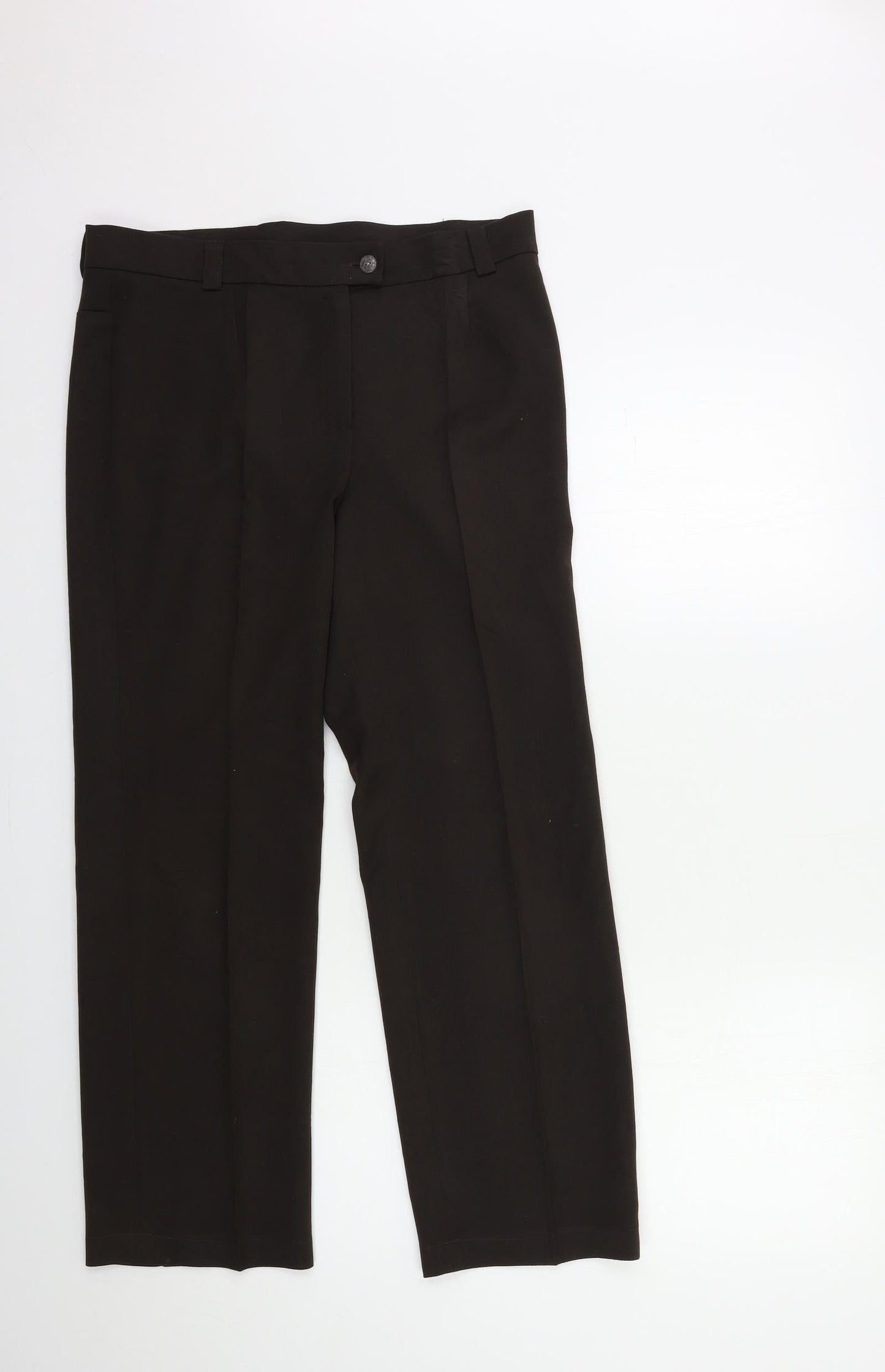 Preworn Womens Brown   Trousers  Size 32 in L27 in