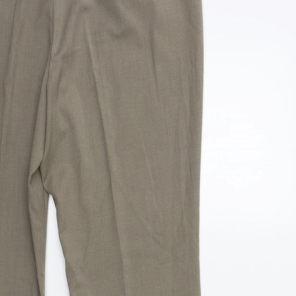 Marks and Spencer Womens Grey   Trousers  Size 18 L28 in
