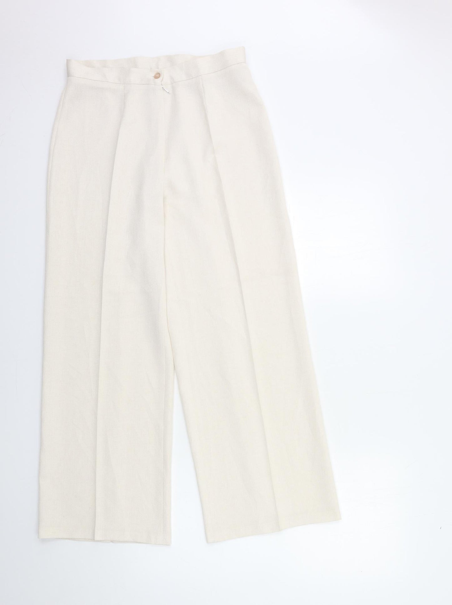 Preworn Womens Beige   Trousers  Size 28 in L27 in