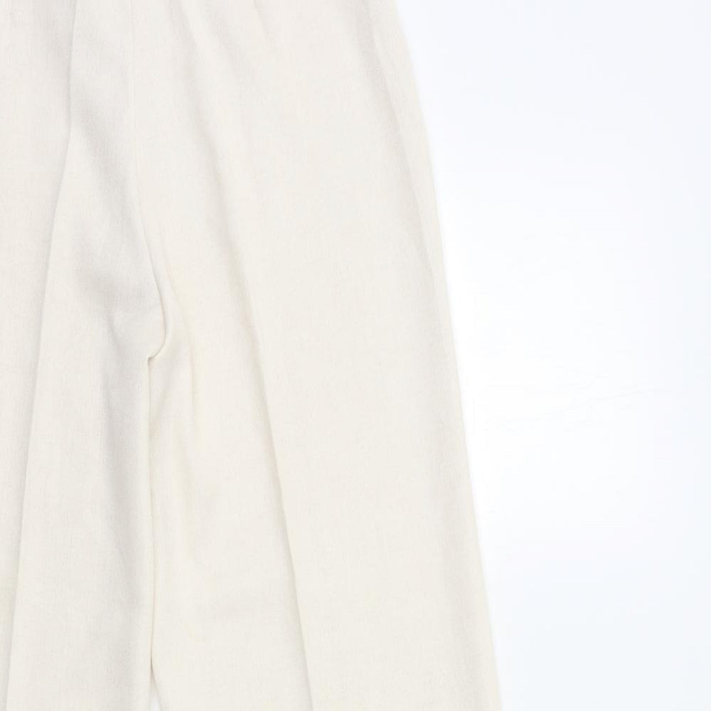 Preworn Womens Beige   Trousers  Size 28 in L27 in