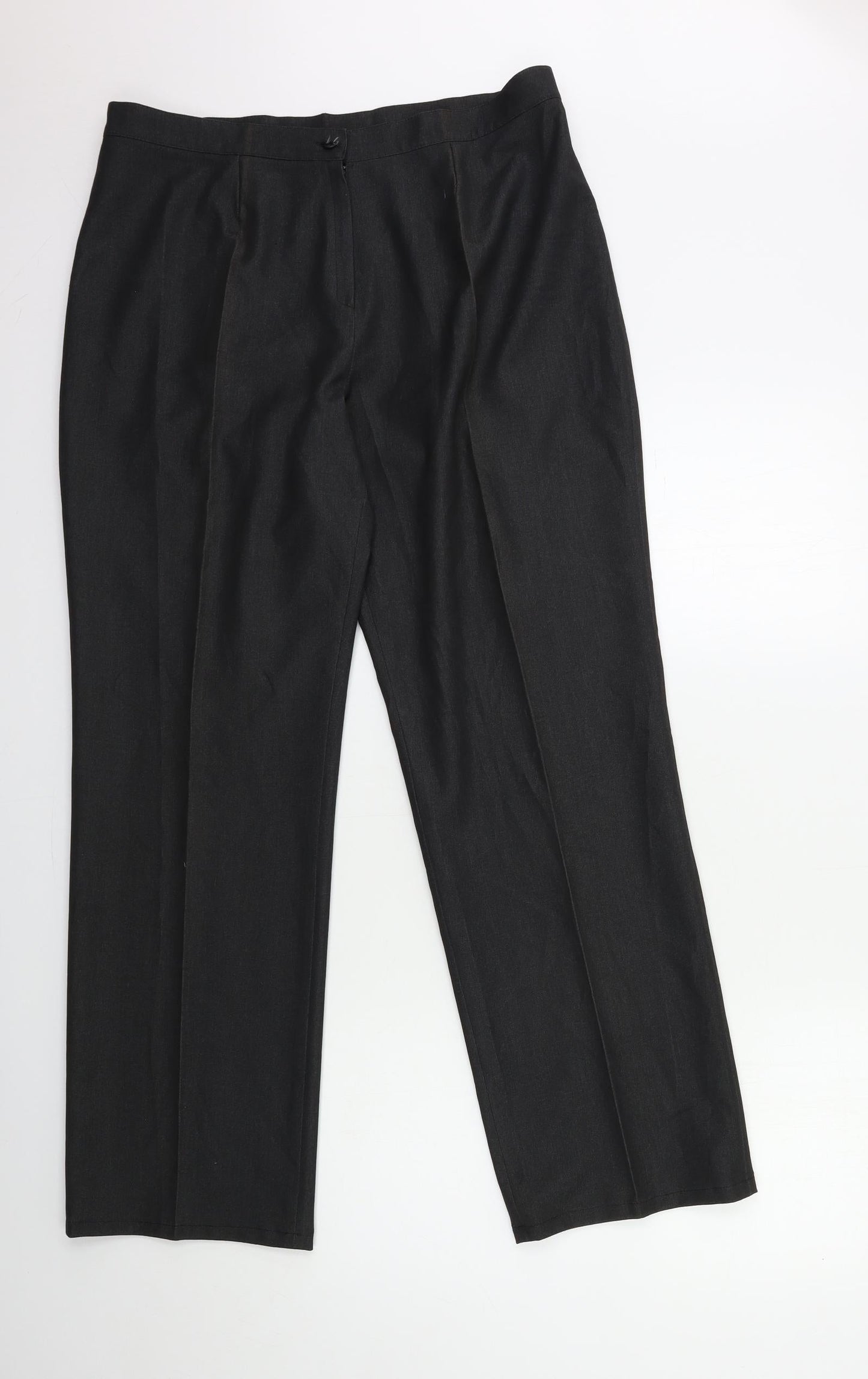 Preworn Womens Grey   Trousers  Size 34 in L30 in