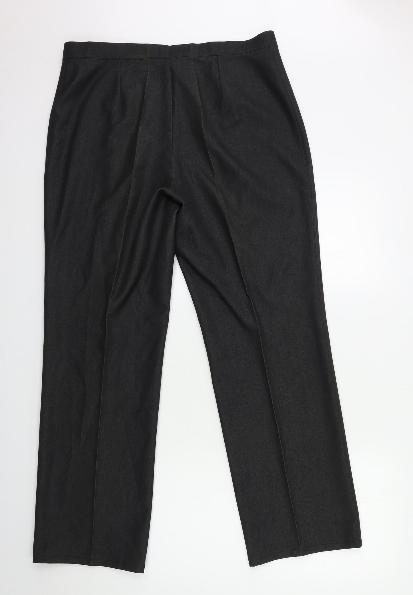 Preworn Womens Grey   Trousers  Size 34 in L30 in