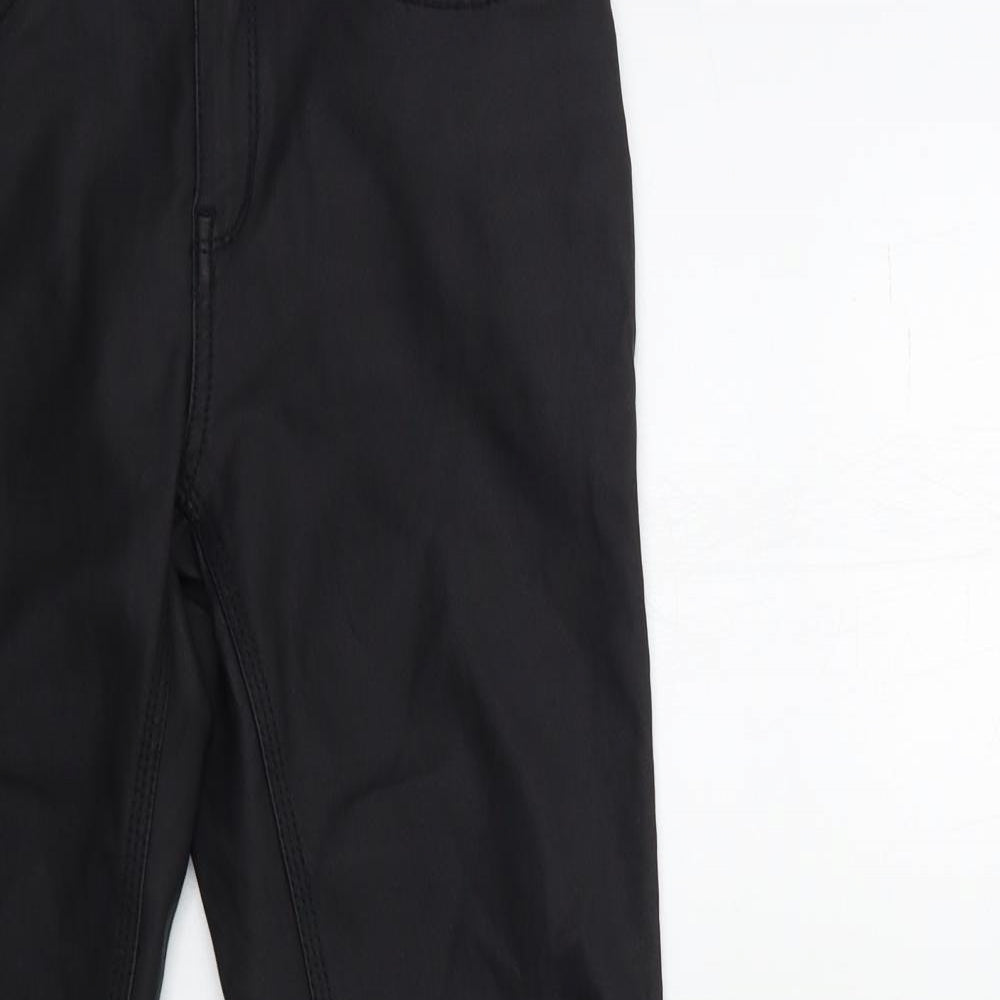 Preworn Womens Black   Trousers  Size 26 in L26 in
