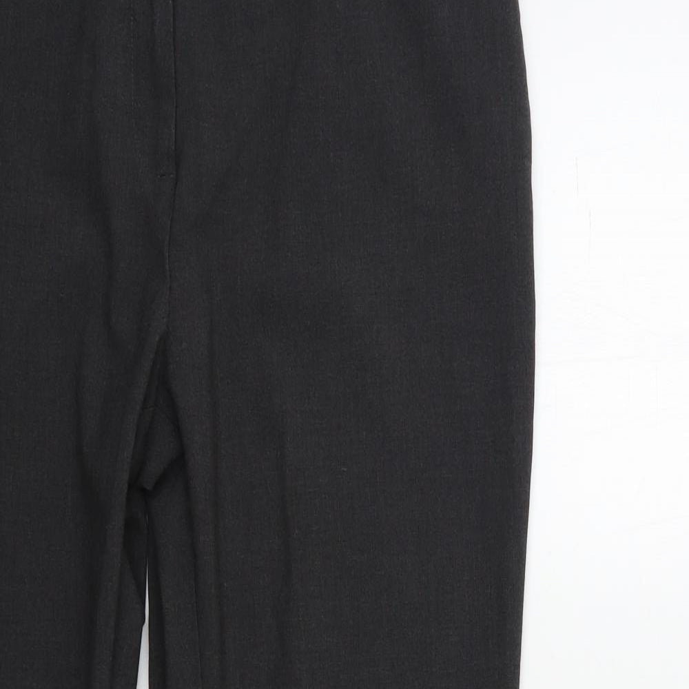 Marks and Spencer Womens Grey   Trousers  Size 16 L20 in