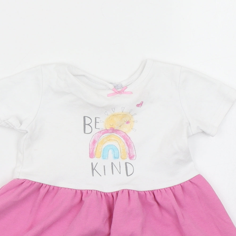 Studio Girls Pink   Skater Dress  Size 9-12 Months