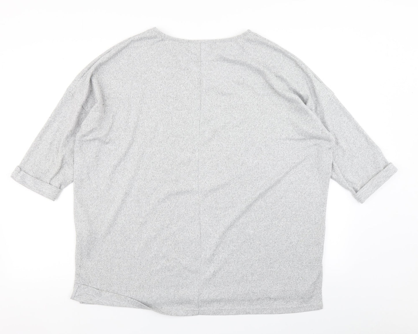 New Look Womens Grey   Basic T-Shirt Size M