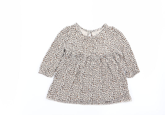 Gap Girls Multicoloured Animal Print  Fit & Flare  Size 6-9 Months