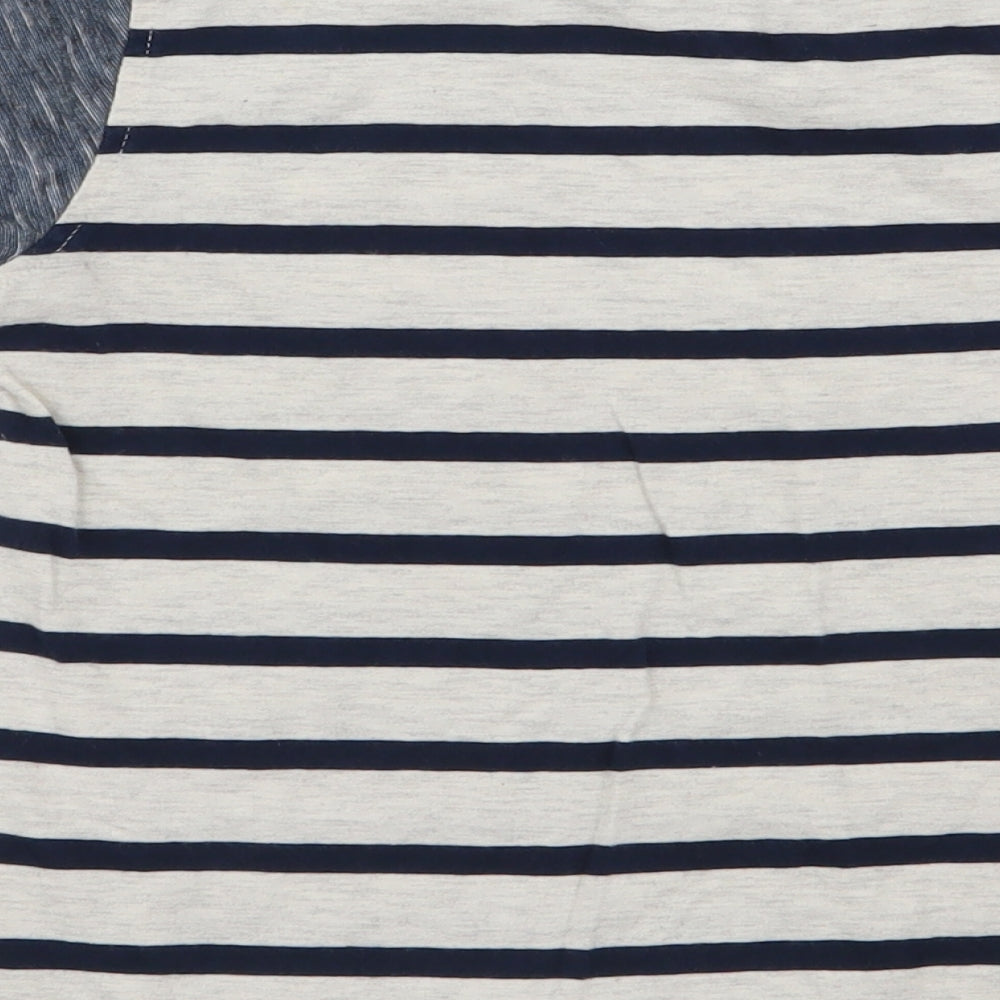 Asda George Boys Multicoloured Striped  Basic T-Shirt Size 4-5 Years