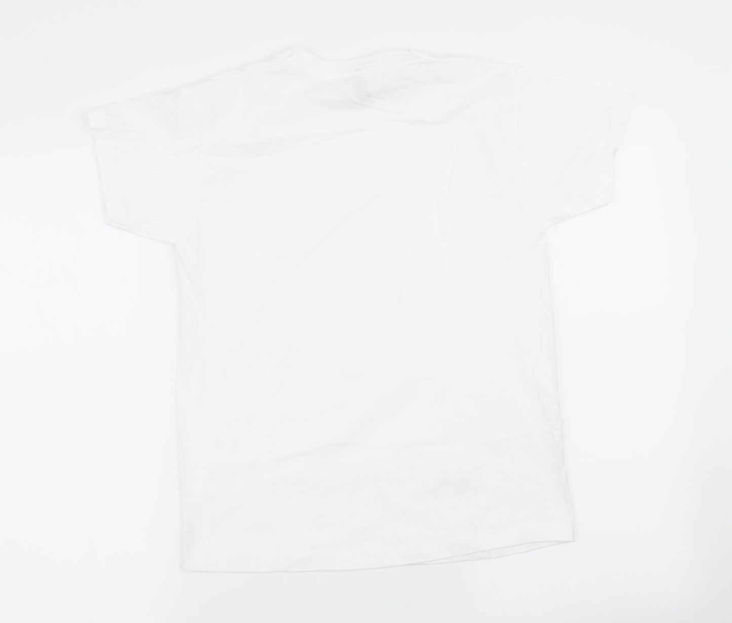 Fruit of the Loom Boys White   Basic T-Shirt Size 9-10 Years