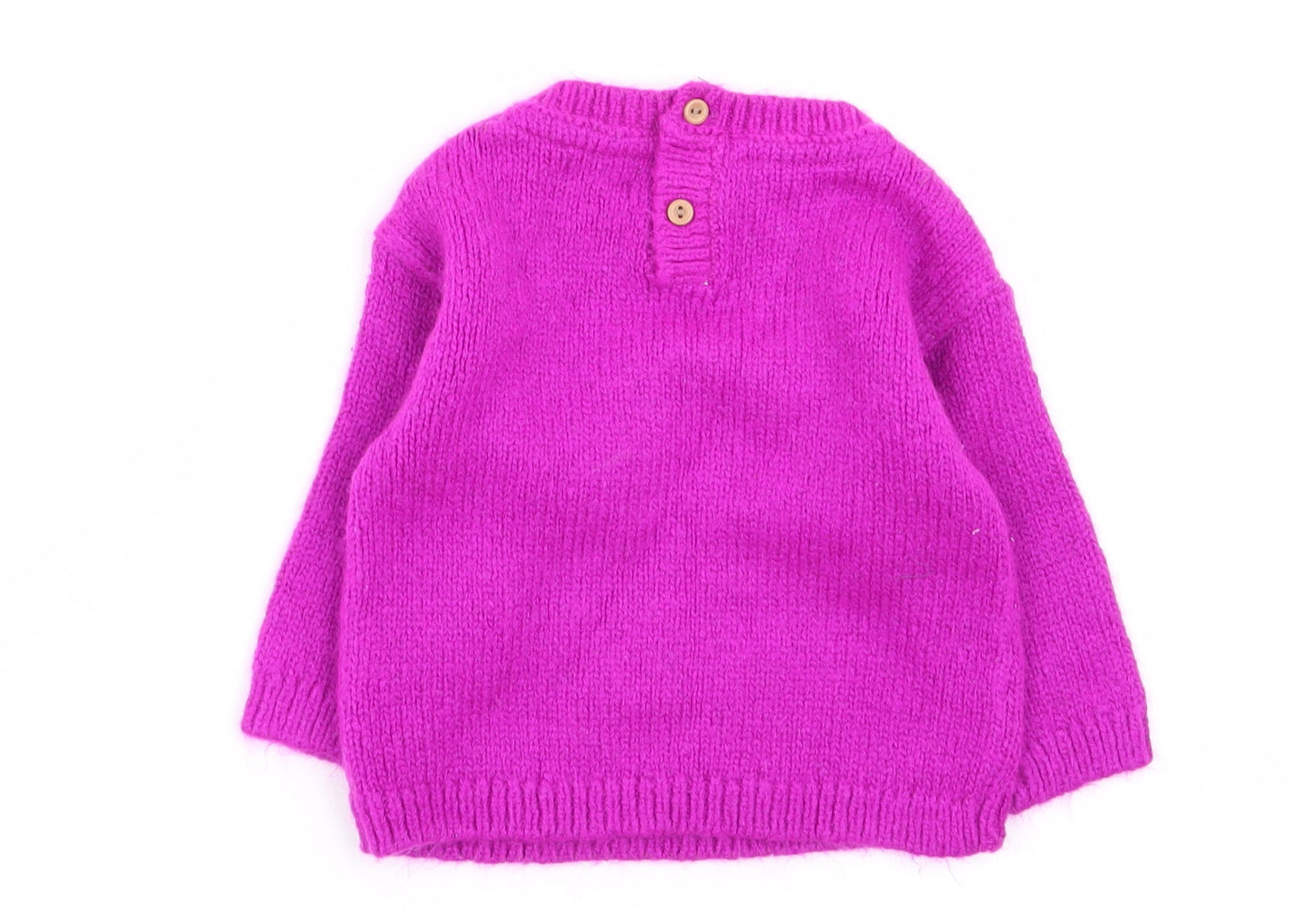 NEXT Girls Purple   Pullover Jumper Size 3-6 Months