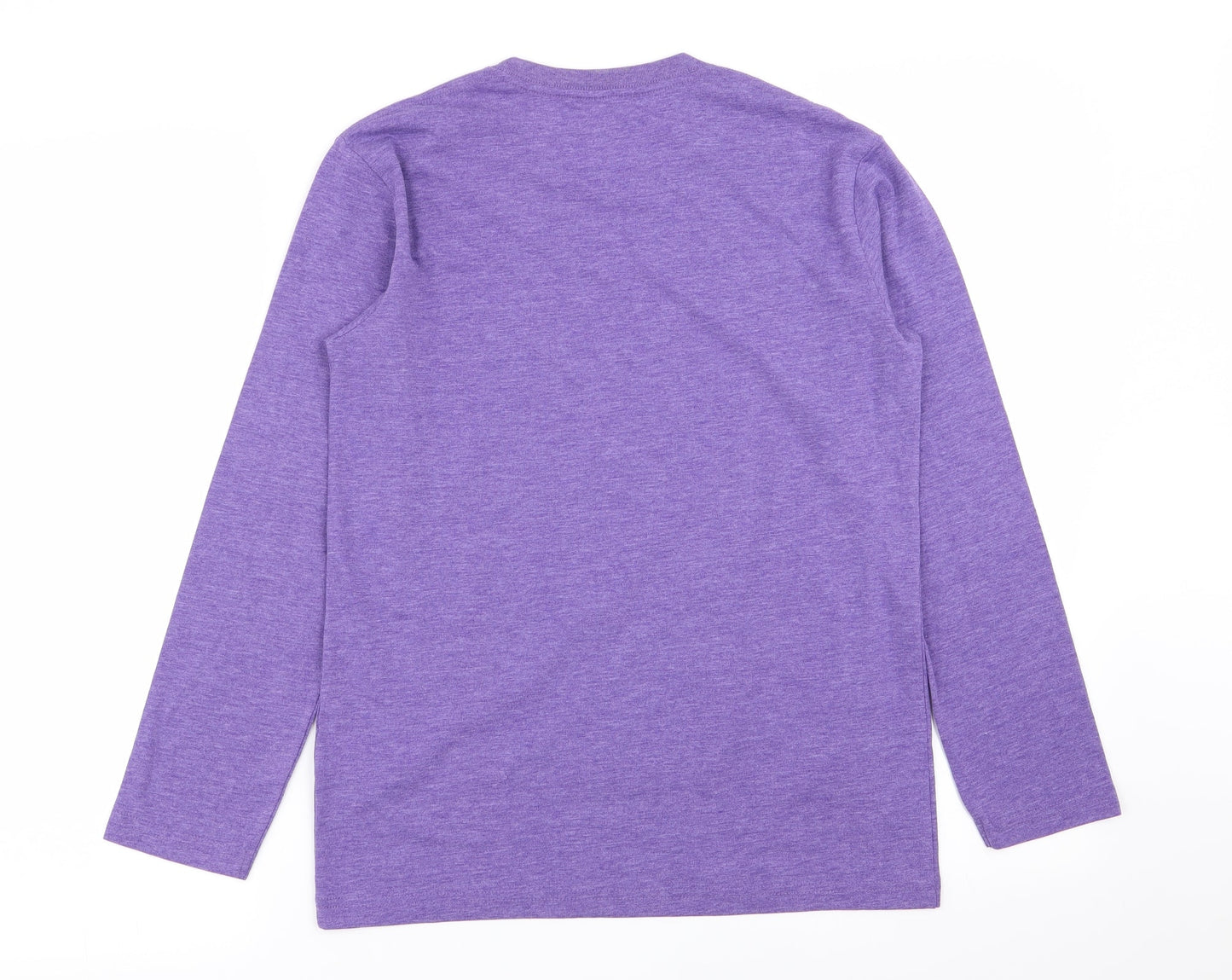 Russell Girls Purple   Basic T-Shirt Size 11-12 Years